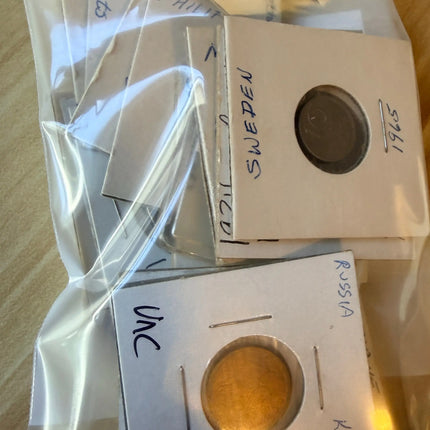 Unsorted Bulk Lot Rare Foreign Coins Genventro
