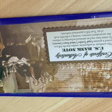 Star-Spangled Banner $2 Commemorative Legal Tender Bank Note - Uncirculated and Crisp! Genventro