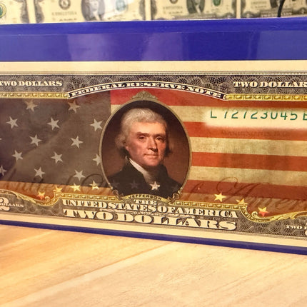 Star-Spangled Banner $2 Commemorative Legal Tender Bank Note - Uncirculated and Crisp! Genventro