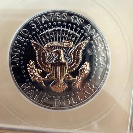 1942 Ruthenium Mercury Dime & 1965 Ruthenium Gold Silver Kennedy Half Dollar ICG Genventro