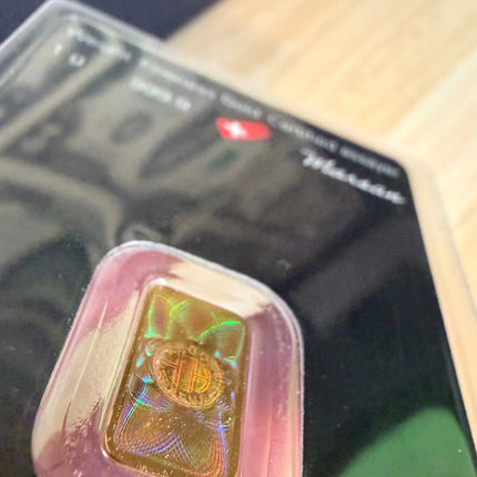 Argor Heraeus 1 Gram Au9999 Swiss Gold Bar New In Assay Genventro