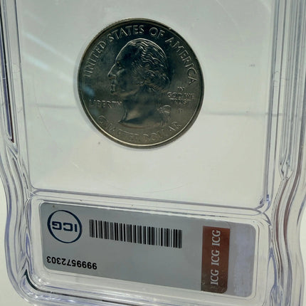 2000 P New Hampshire Planchet Flaw Proof State Quarter ICG MS66 Genventro