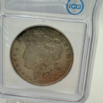 1921 S Morgan Silver Dollar ICG MS61 White Label Genventro
