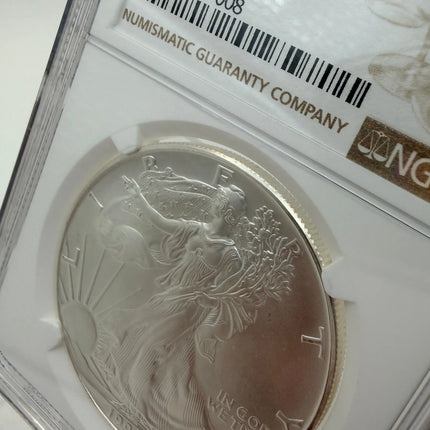 1994 American Silver Eagle 1 oz Ag999 NGC MS67 Genventro