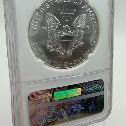 2016 American Silver Eagle First Release 30th Anniversary NGC MS70 Genventro