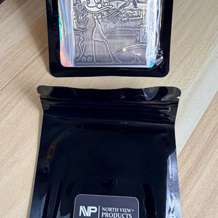 Gangster Scrooge Golden Nugget 1 oz Fine Silver Brand New Sealed Assay Genventro