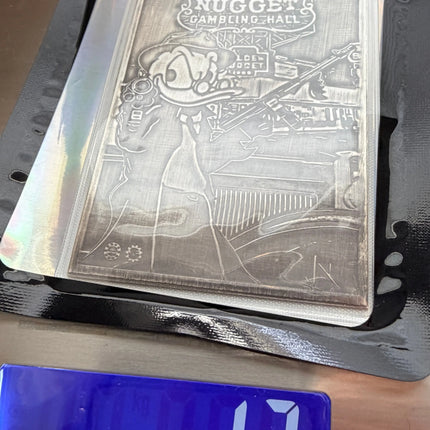 Gangster Scrooge Golden Nugget 1 oz Fine Silver Brand New Sealed Assay Genventro