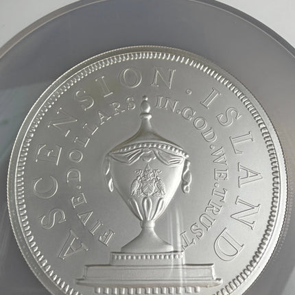 2024 Ascension 5oz Silver George Washington Funeral NGC MS70 First Day of Issue Genventro