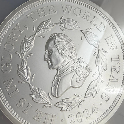 2024 Ascension 5oz Silver George Washington Funeral NGC MS70 First Day of Issue Genventro