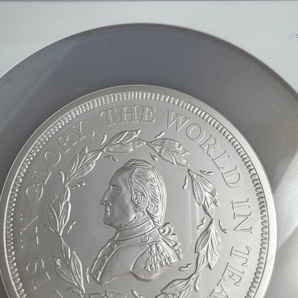 2024 Ascension 5oz Silver George Washington Funeral NGC MS70 First Day of Issue Genventro