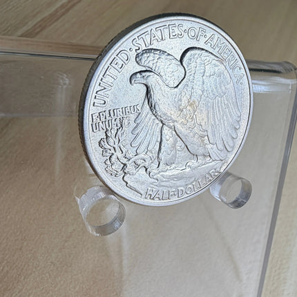 1943 Walking Liberty Half Dollar 90% Silver  Brilliant Uncirculated BU Genventro