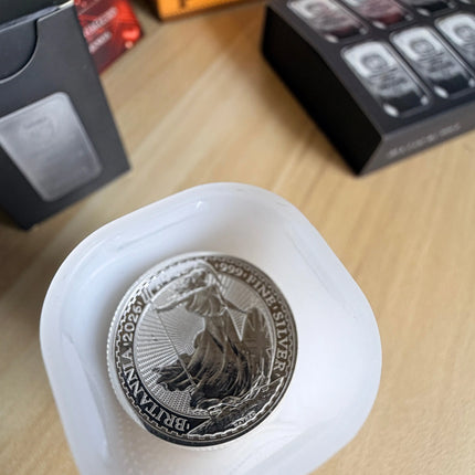 2026 Great Britain Britannia 1/4 oz Fine Silver New BU Genventro