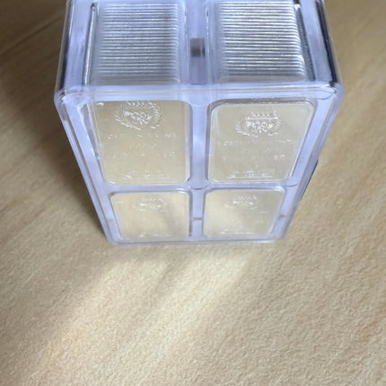 Germania Mint Silver MultiBar 100 X 1 G Silver Bars Brand New Sealed Genventro