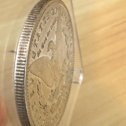 1892-CC Morgan Silver Dollar • Carson City Mint • Key Date • VF Details • Scarce CC Coin Genventro