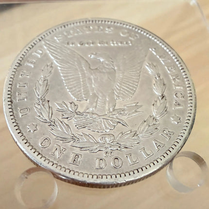 1892-CC Morgan Silver Dollar • Carson City Mint • Key Date • VF Details • Scarce CC Coin Genventro