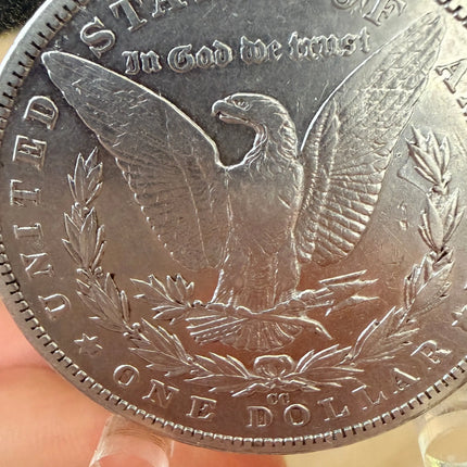 1892-CC Morgan Silver Dollar • Carson City Mint • Key Date • VF Details • Scarce CC Coin Genventro