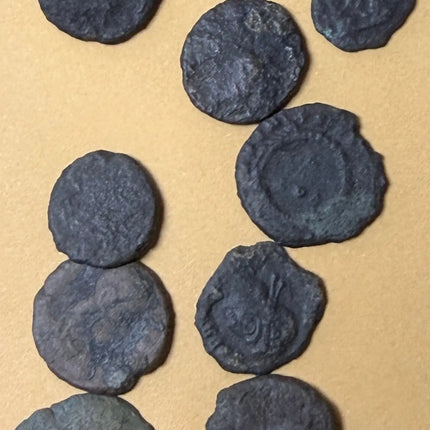 Late Roman Empire Bronze AE3 / AE4 Coins (285–400 AD) – Uncleaned Hoard Finds – Ancient Coins Lot #102 Genventro Bullion and Coins