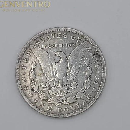 1883 Morgan Silver Dollar $1 Coin – 90% Silver – Philadelphia Mint #B02 Genventro Bullion and Coins