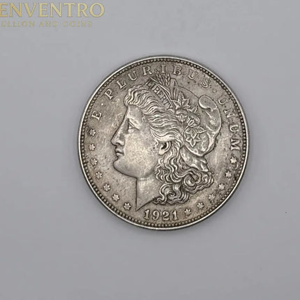 1921 Morgan Silver Dollar $1 Coin – 90% Silver – Philadelphia Mint #B03 Genventro Bullion and Coins
