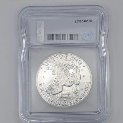 1971-S Eisenhower Proof Silver Dollar ICG PR69+ DCAM 40% Silver #506 Genventro Bullion and Coins