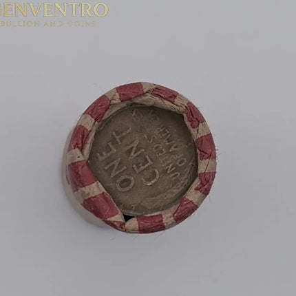 Roll of Mixed Date Wheat Cents From Casper WY #351 Genventro Bullion and Coins