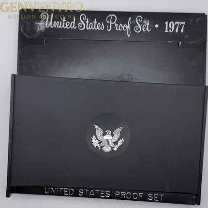 1977 US Mint Proof Set - BU Coins with Original Mint Packaging #242 Genventro Bullion and Coins