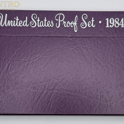 1984 US Mint Proof Set - BU Coins with Original Mint Packaging #370 Genventro Bullion and Coins