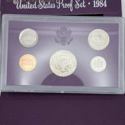 1984 US Mint Proof Set - BU Coins with Original Mint Packaging #370 Genventro Bullion and Coins