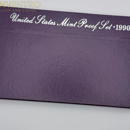 1990 US Mint Proof Set BU Coins with Original Mint Packaging  #268 Genventro Bullion and Coins