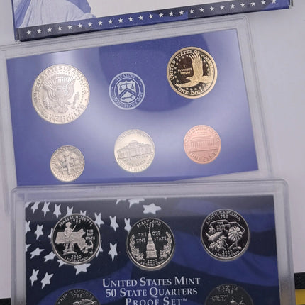 2000 United States Mint State Quarters Proof Set - Original in Box Genventro Bullion and Coins