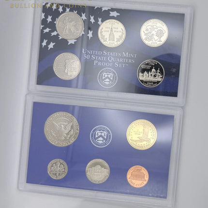 2000 United States Mint State Quarters Proof Set - Original in Box Genventro Bullion and Coins