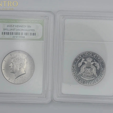 1971 – 2025 50C Kennedy Half Dollar - Graded BU - Pick Year and Mint Genventro Bullion and Coins
