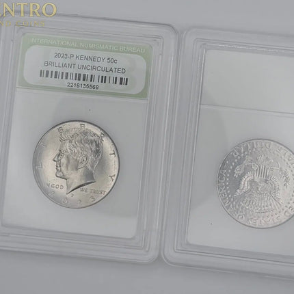 1971 – 2025 50C Kennedy Half Dollar - Graded BU - Pick Year and Mint Genventro Bullion and Coins