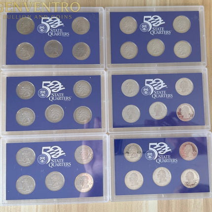 Thirty (30) U.S. Mnt State Quarter Proof Coins Genventro Bullion and Coins