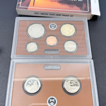 2021 United States Mint Proof Set - Original in Box & COA Genventro Bullion and Coins