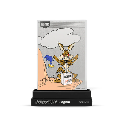 Warner Bros Looney Tunes - Acme TNT Plunger with Chaser - Agoro Silver Foil