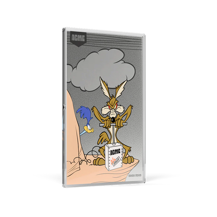 Warner Bros Looney Tunes - Acme TNT Plunger with Chaser - Agoro Silver Foil