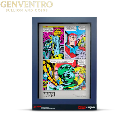 COMIX - Marvel Fantastic Four #102 Foil - Agoro 1 oz .999 Silver Foil Genventro Bullion and Coins