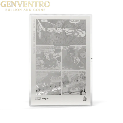 COMIX Marvel Fantastic Four #72 Foil - Agoro  1 oz Silver New Genventro Bullion and Coins