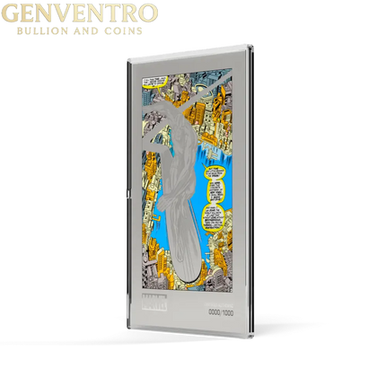 COMIX Marvel Fantastic Four #72 Foil - Agoro  1 oz Silver New Genventro Bullion and Coins