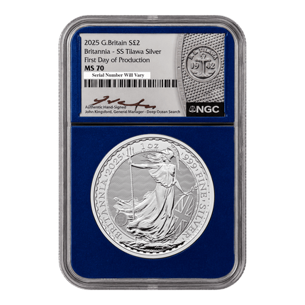pnag1ozubsws 2025 britannia ss tilawa silver gem uncirculated blue john kingsford obv