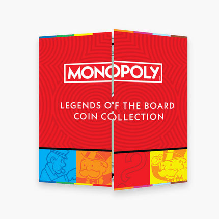 2026 Solomon Islands Monopoly Legends of the Board 6 x 9g Coin Set