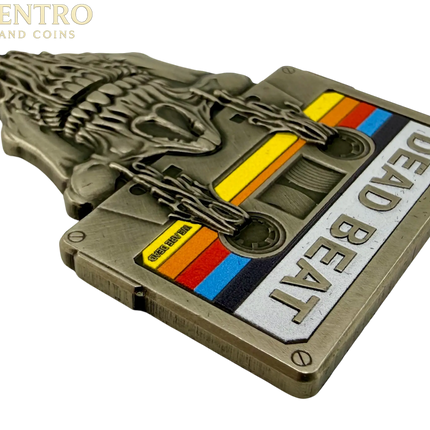 2026 Liberia Dead Beat 30g ZnAI Coin New in Capsule w/COA Genventro Bullion and Coins