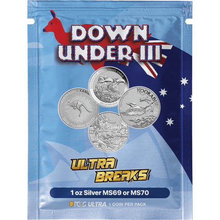 ultrabreaks down under iii pcgs mystery pack (05/21)