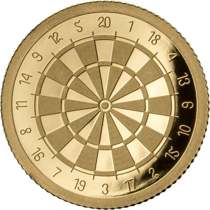 2026 gabon darts 1/200 oz gold coin in card (05/22) options: original mint packaging