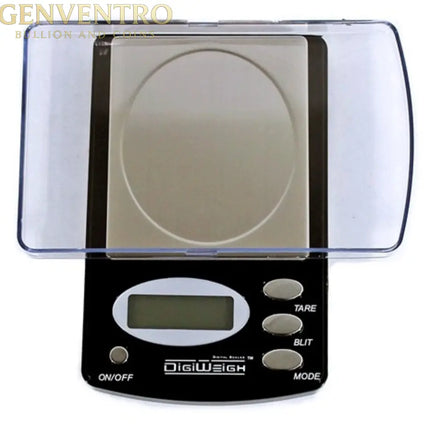 DigiWeigh DW-100AX Precision Digital Scale – 100g x 0.01g | Gram, Ounce, Carat, Grain Modes | Lab, Jewelry, Reloading, Gemstone Use GOLD TESTING EQUIPMENT
