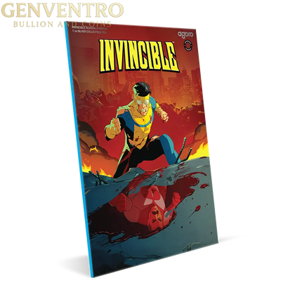 Invincible – Season 2 Poster 1 oz .999 Silver Collectible Foil - Agoro New Genventro Bullion and Coins