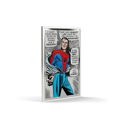 Marvel – The Power, The Duty, The Choice - Agoro 1 oz Silver Collectible Coin