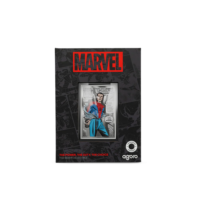 Marvel – The Power, The Duty, The Choice - Agoro 1 oz Silver Collectible Coin