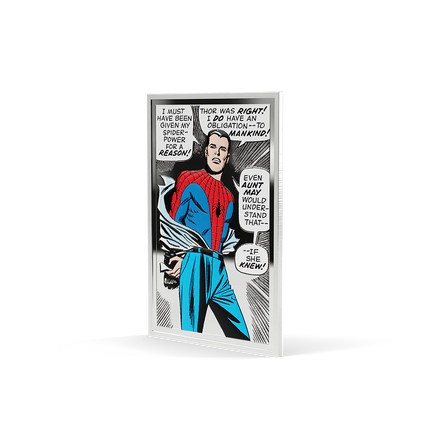 Marvel – The Power, The Duty, The Choice - Agoro 1 oz Silver Collectible Coin
